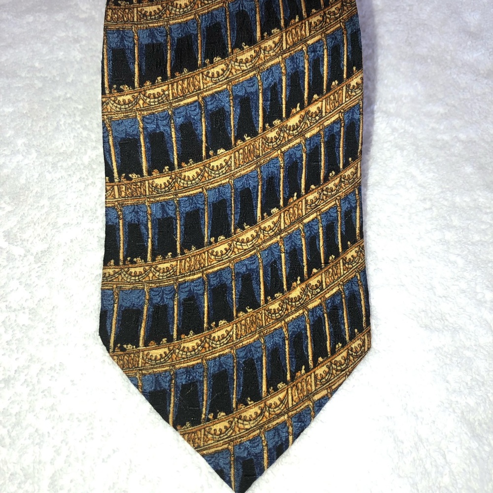 Zegna Vintage La Scala Opera House Tie. Lmtd. Edtn